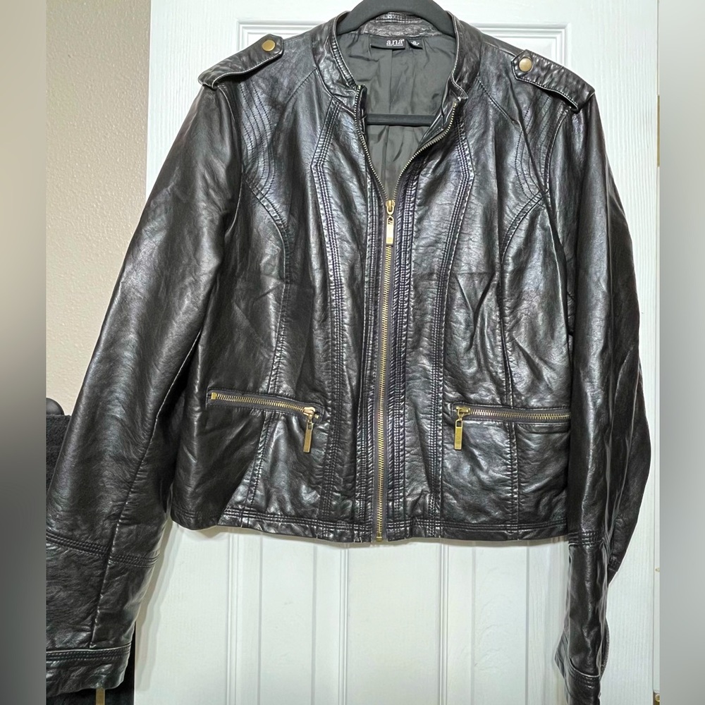 Ana women’s faux leather jacket